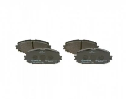 Гальмівні колодки, дискові BOSCH 0986494770