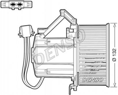 Dmuchawa A5 8F / Q5 8R... DENSO DEA02009