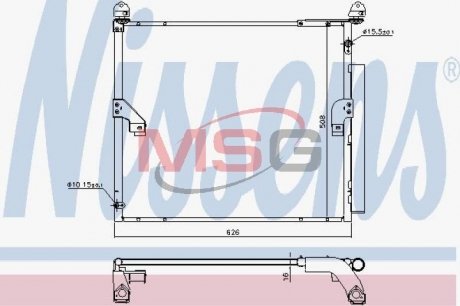 Skraplacz L.CRUISER 09-.. NISSENS 940623