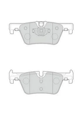 Гальмівні колодки зад. BMW 1 (F20)/3 (F30/F31/F80) 11-19 (Bosch) JURID 573401J (фото 1)