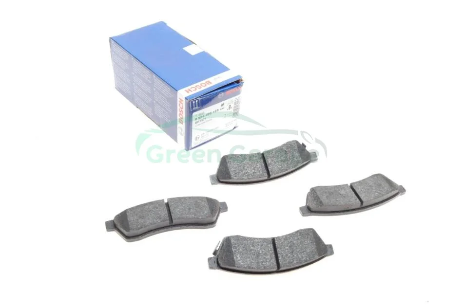 Дисковые тормозные колодки BOSCH 0986495168 (фото 1)