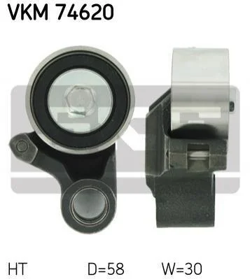 Натяжний ролик SKF VKM74620 (фото 1)