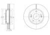 Гальмівні(тормозні) диски DELPHI BG4281 (фото 1)