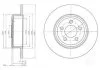 Гальмівні(тормозні) диски DELPHI BG4074 (фото 1)