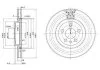 Гальмівні(тормозні) диски DELPHI BG2844 (фото 1)
