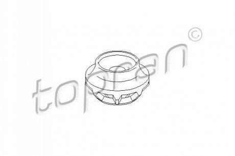 Опора стійки амортизатора TOPRAN / HANS PRIES 102828