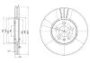 Гальмівні(тормозні) диски DELPHI BG2729 (фото 1)
