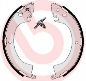 Гальмівні колодки (набір) BREMBO S54506