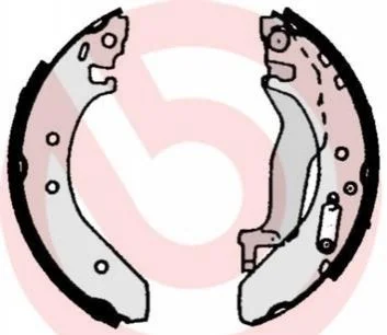 Гальмівні колодки (набір) BREMBO S52503 (фото 1)