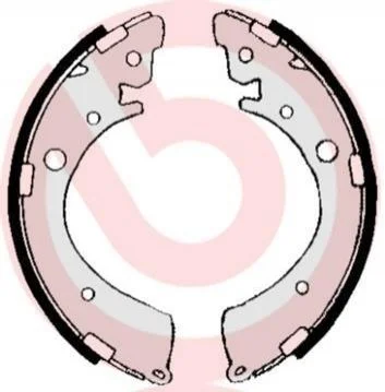 Гальмівні колодки (набір) BREMBO S28506 (фото 1)