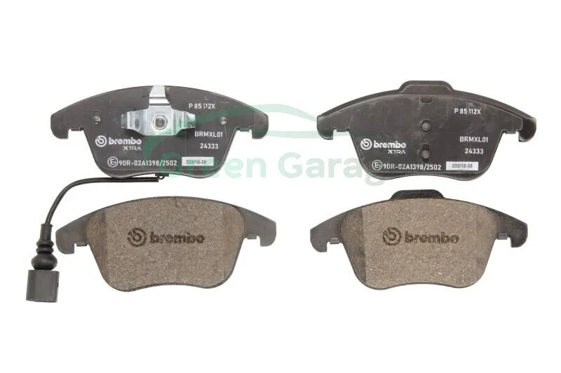 Гальмівні колодки, тюнінг BREMBO P85112X (фото 1)