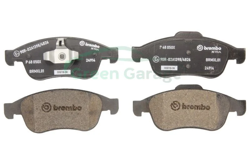 Гальмівні колодки, тюнінг BREMBO P68050X (фото 1)