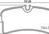 Гальмівні колодки (набір) BREMBO P65040 (фото 1)