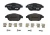 Гальмівні колодки, тюнінг BREMBO P61103X (фото 1)
