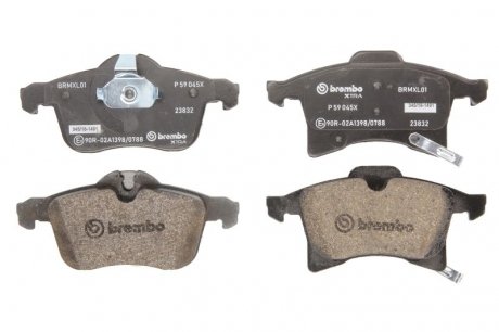 Гальмівні колодки, тюнінг BREMBO P59045X