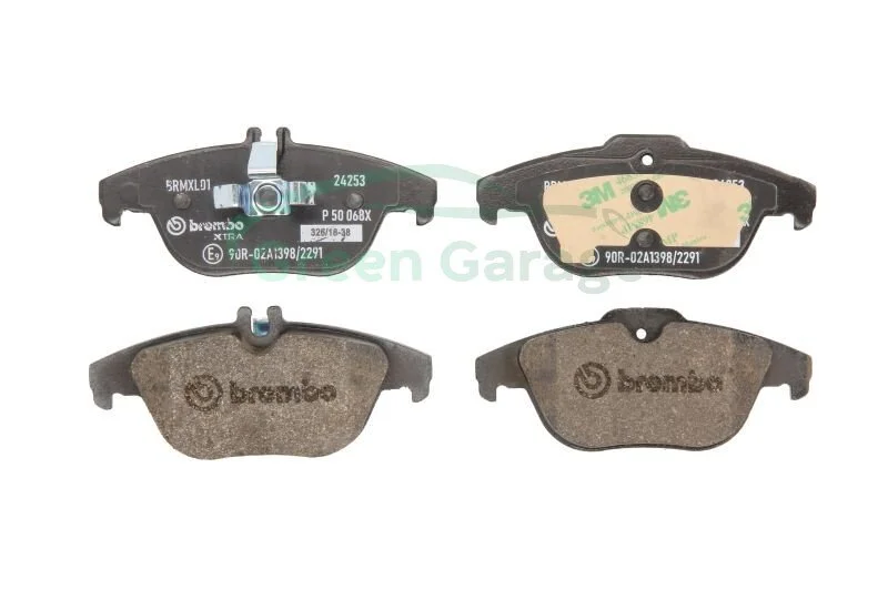 Гальмівні колодки, тюнінг BREMBO P50068X (фото 1)