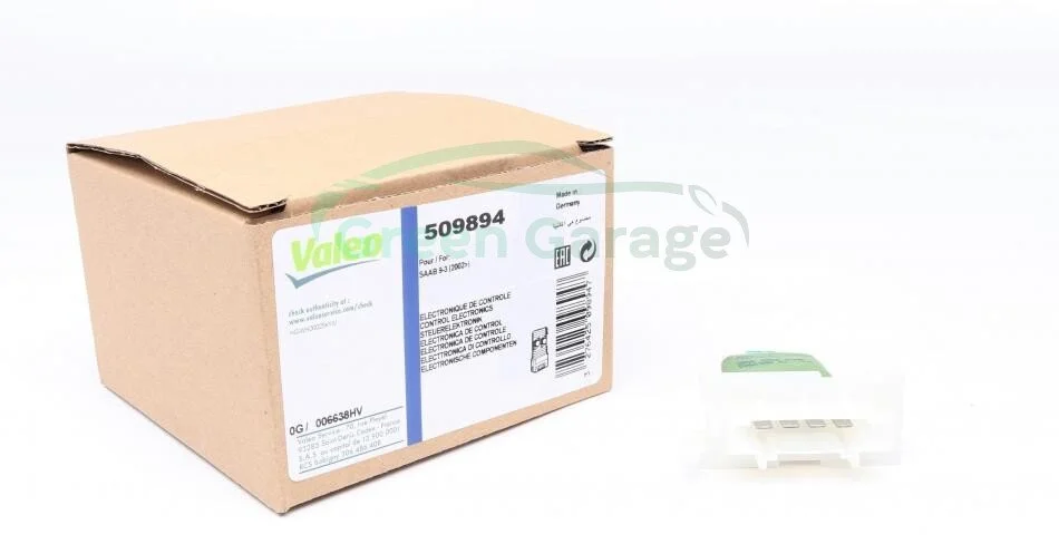 Резистор вентилятора VALEO 509894 (фото 1)
