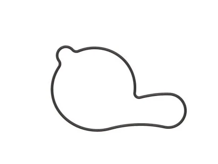 Прокладка насоса охолоджуючої рідини YAMAHA WR, XJ6, YFZ, YZ 400-600 1998-2013 ATHENA S410485024028