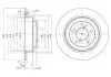 Гальмівні(тормозні) диски DELPHI BG2826 (фото 1)
