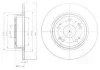 Гальмівні(тормозні) диски DELPHI BG4249 (фото 1)