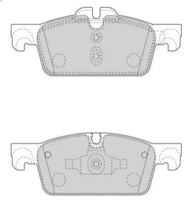 Гальмівні колодки (набір) JURID 573647J (фото 1)
