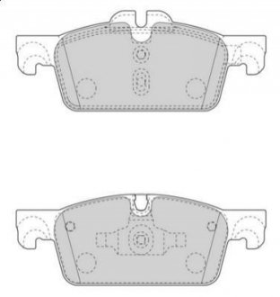 Гальмівні колодки (набір) JURID 573647J