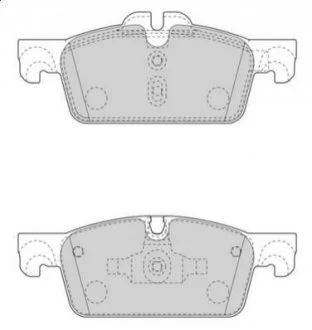 Гальмівні колодки (набір) JURID 573647J