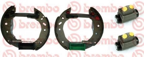 Гальмівні колодки (набір) BREMBO K24056 (фото 1)