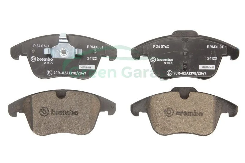 Гальмівні колодки, тюнінг BREMBO P24076X (фото 1)