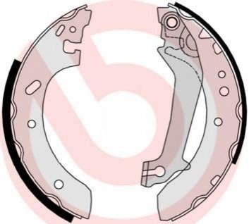 Гальмівні колодки (набір) BREMBO S24526