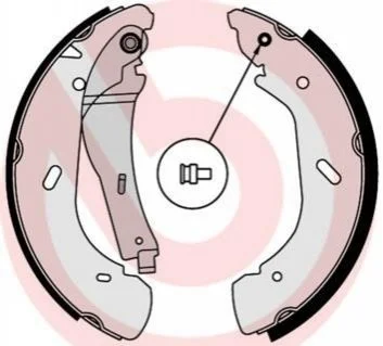 Гальмівні колодки (набір) BREMBO S56513