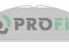 Колодки гальмівні дискові PROFIT 50000308 (фото 1)