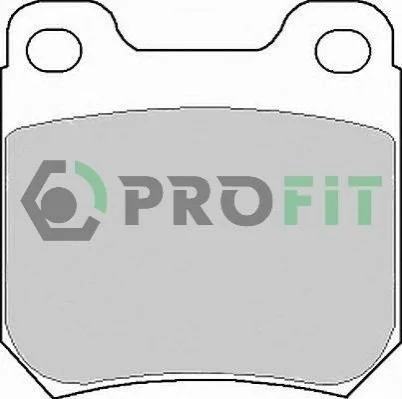 Колодки гальмівні дискові PROFIT 50000973 (фото 1)