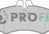 Колодки гальмівні дискові PROFIT 50001304 (фото 1)