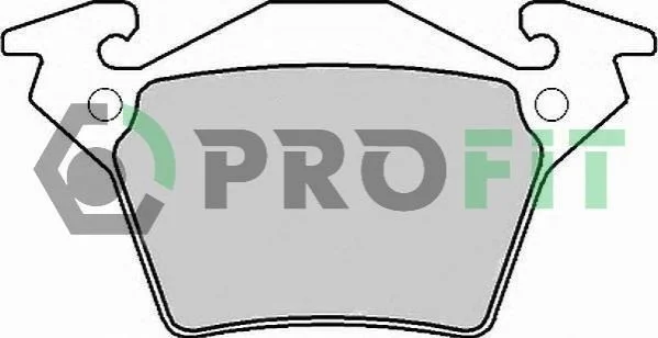 Колодки гальмівні дискові PROFIT 50001305 (фото 1)