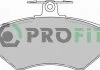 Колодки гальмівні дискові PROFIT 50001312 (фото 1)