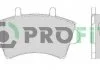 Колодки гальмівні дискові PROFIT 50001452 (фото 1)
