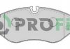 Колодки гальмівні дискові PROFIT 50001778 (фото 1)