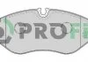 Колодки гальмівні дискові PROFIT 50001778 (фото 1)
