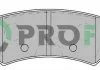 Колодки гальмівні дискові PROFIT 50001889 (фото 1)