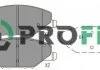 Гальмівні колодки (набір) PROFIT 50004590 (фото 1)