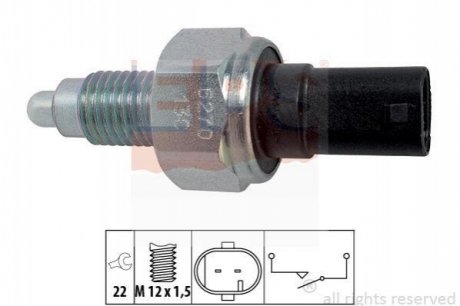 Вимикач фар заднього ходу EPS 1860270