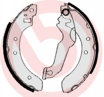 Гальмівні колодки (набір) BREMBO S24507