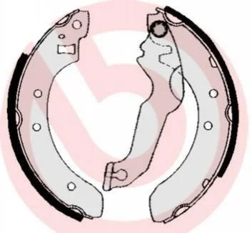 Гальмівні колодки (набір) BREMBO S24507