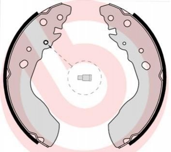 Гальмівні колодки (набір) BREMBO S79522