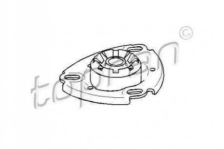 Опора стійка амортизатора TOPRAN / HANS PRIES 103673