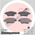 Гальмiвнi колодки дисковi ZIMMERMANN 237051801 (фото 6)