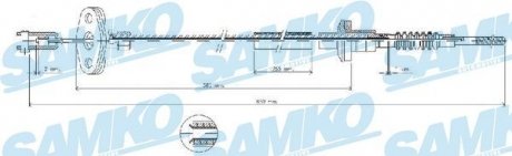 Тросовий привод, привод зчеплення SAMKO C0035C