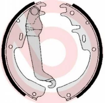 Гальмівні колодки (набір) BREMBO S59504