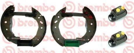 Гальмівні колодки (набір) BREMBO K24057 (фото 1)